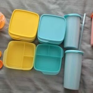 Tupperware Lunch Set